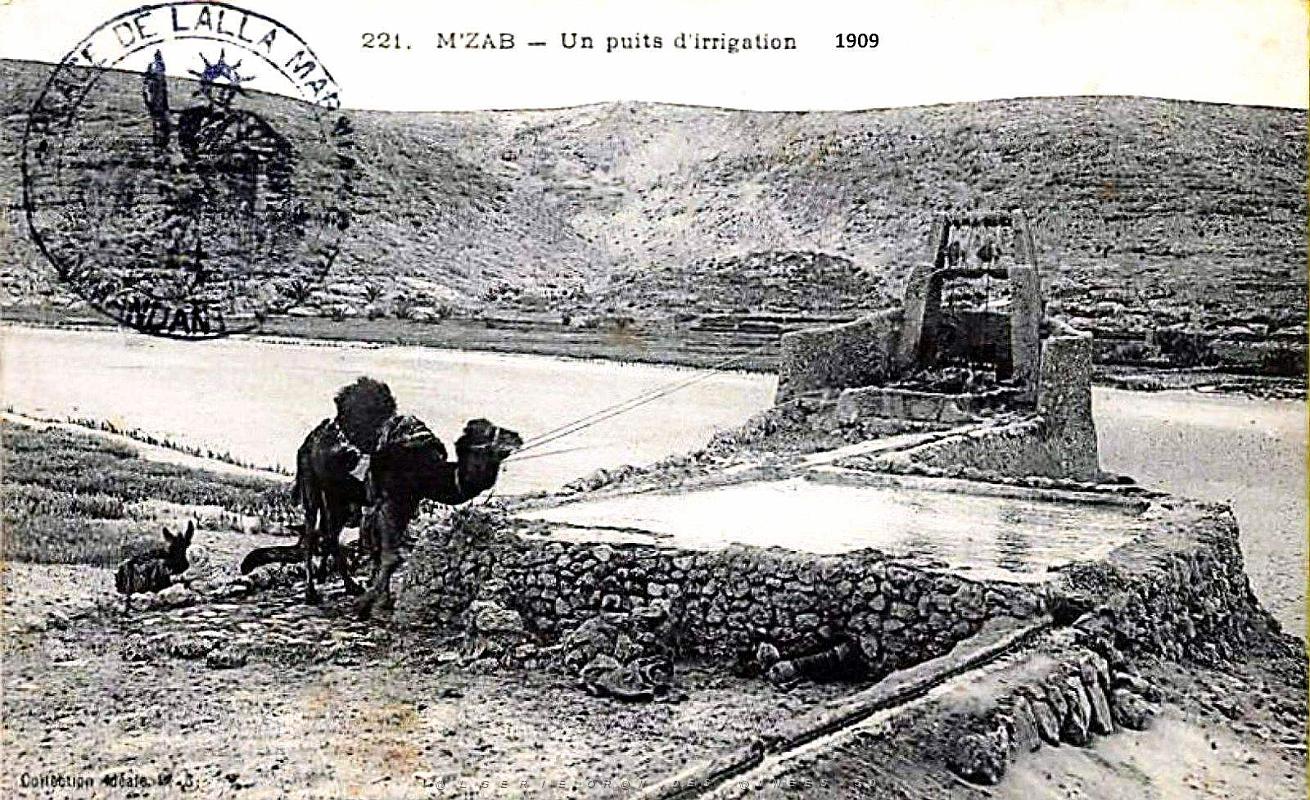 M'Zab - Puits d'irrigation - 1909.jpg